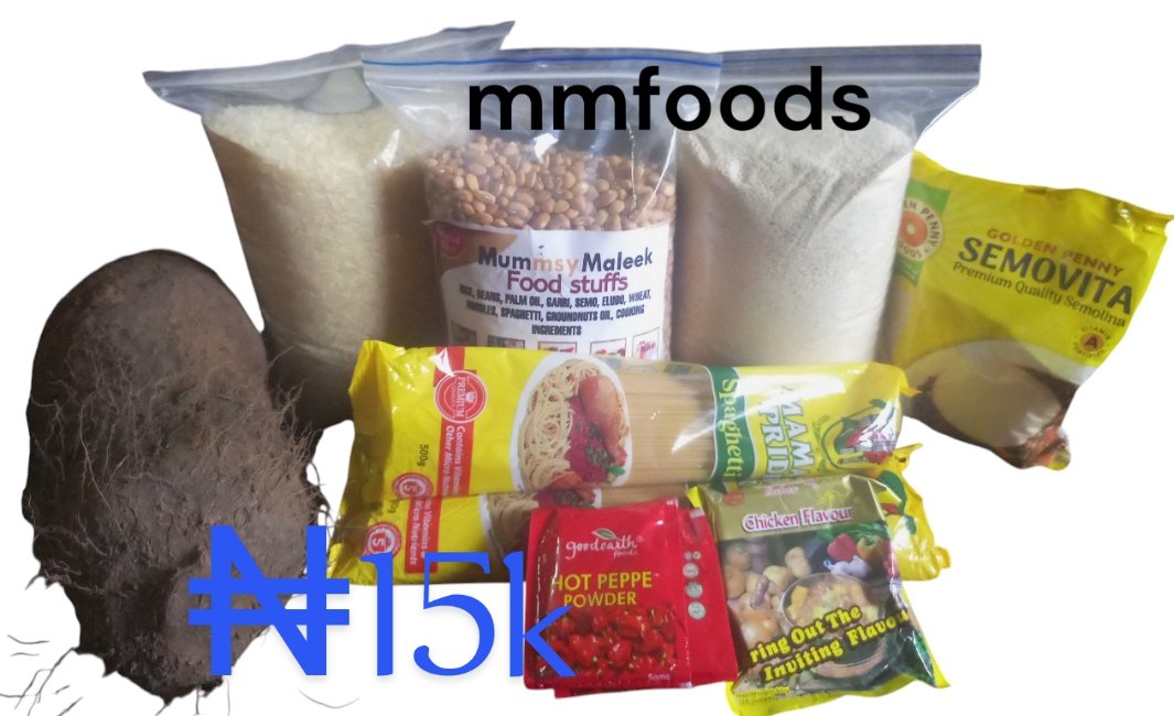 mumsymaleek's tweet photo. 😁Bring smile to your family face by buying any of MMFOODS combo pack today. 

✨stress-free, fresh and affordable

Available combo from ₦11,000 upward. 

Delivery is available

We also package base on choice and budget🤝
📍Abeokuta, Ogun state.
#foodstuffpackage #foodstuff https://t.co/P9xsMRjhnL