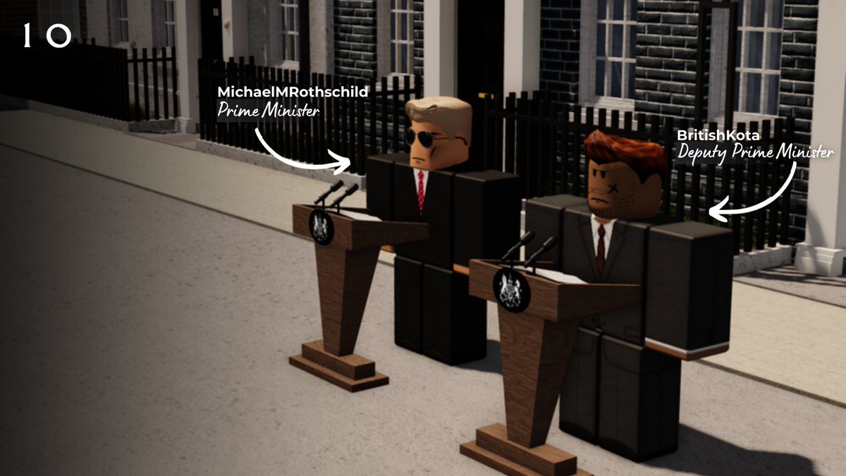 🤵MichaelMRothschild becomes Prime Minister
🏛️BritishKota becomes Deputy Prime Minister, Leader of the House of Commons &amp; Lord President of the Council. 

Find the Deputy Prime Minister's appointment statement below:
🖇️drive.google.com/file/d/1NV3WQX…