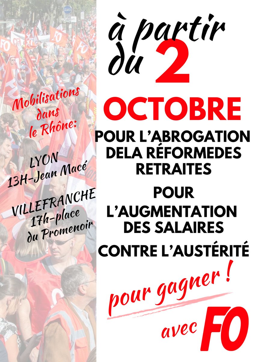 UD FO Rhône (@udforhone) on Twitter photo 