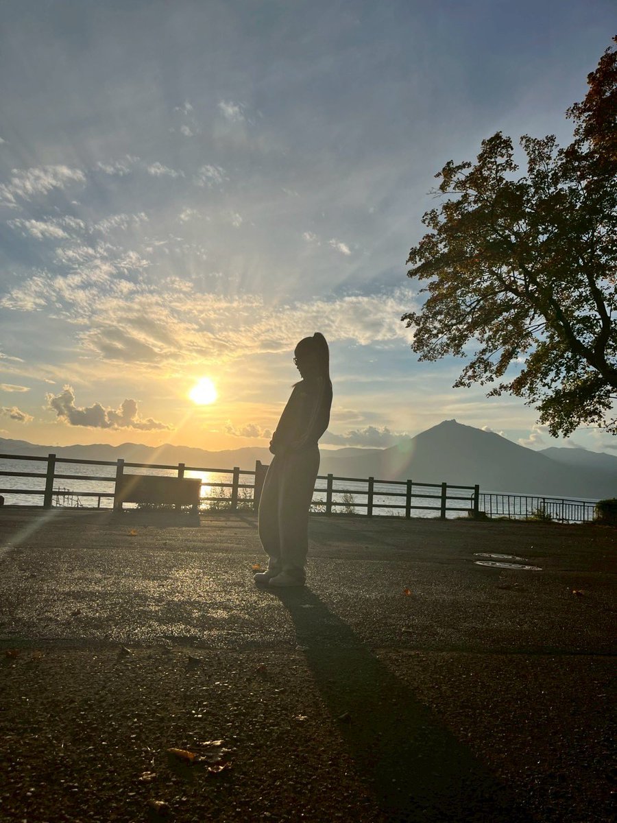 綺麗すぎた🤎
 
 #北海道
 #支笏湖
 #nanami
 #dancer