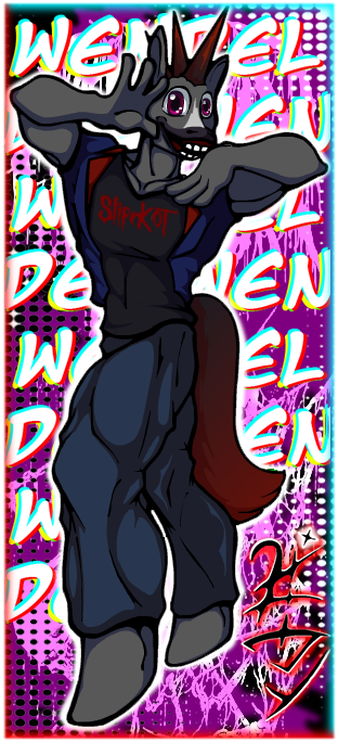 Piuy_NG's tweet photo. Wendel
(((COMISSIONED ART)))

#Wendel #oc #character #original #fullbody #icon #Furry #Horse #Mlp #RockInRoll #Slipknot #JoJo #JoJoPose #JoJoReference https://t.co/8Yrx3Rw9dt