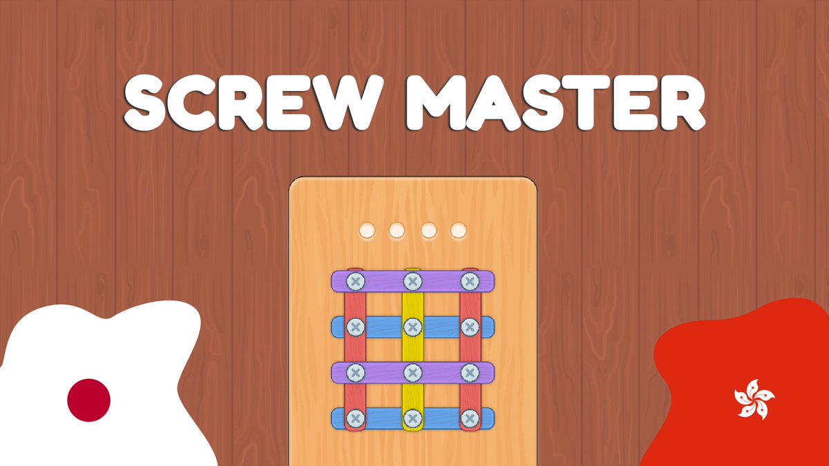 Webnetic2's tweet photo. ๐ฉโ๏ธ Screw Master launches 3.10.2025 in Asia & Japan!
Twist, turn, and unscrew your way through hundreds of brain-teasing challenges in this addictive puzzle adventure.
๐ฏ๐ต Japan Store: https://t.co/Zc3uc7nkx4
๐ญ๐ฐ Asia Store: https://t.co/to6LEIlfEb
#ScrewMaster #PuzzleGame #PS5 #PS4 #NewRelease