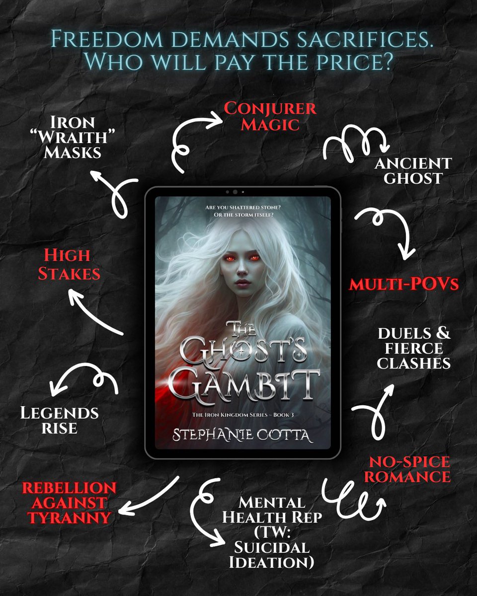 CottaStephanie's tweet photo. ✨COVER REVEAL

The Cover Reveal for my new book is finally here! I’m ECSTATIC to share this gorgeous cover with everyone. I hope you’re excited to venture into another nail-biting adventure with Rowan, Tahira, &amp; Akaran!

Coming this Fall from @PressMonarch. Preorder coming soon. https://t.co/x3gBORSKHu