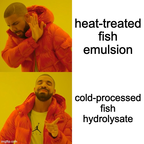 Please don't tell me any of y'all are out there feeding degraded enzymes and non-bioactive compounds to your soil. 

🐟 AEA's SeaShield and SeaGuard are cold-processed hydrolysates: fish by-products broken down by enzymes into accessible forms. They retain all the tasty compounds