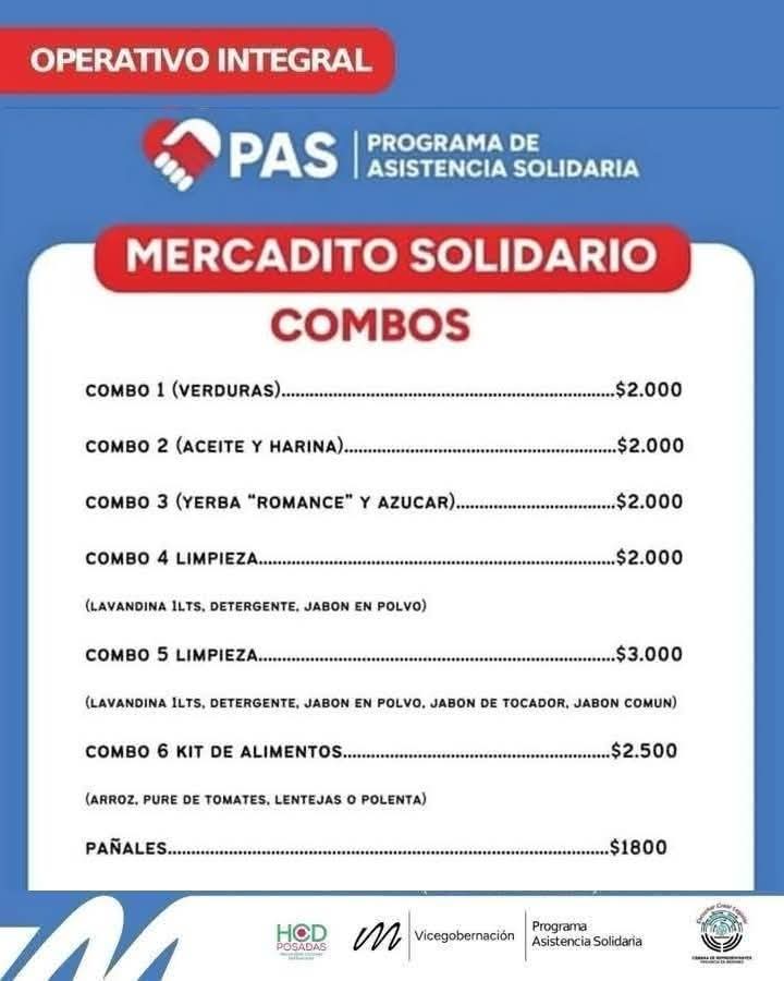 PAS_PROGRAMA's tweet photo. ✅El próximo Operativo Integral del PAS -Posadas se realizará en la Escuela Provincial N° 967 de Itaembe Guazú, el miércoles 1° de octubre a partir de las 8:00 .
#PASPosadas
#LaViceJuntoAVos https://t.co/wTItPLDIiF