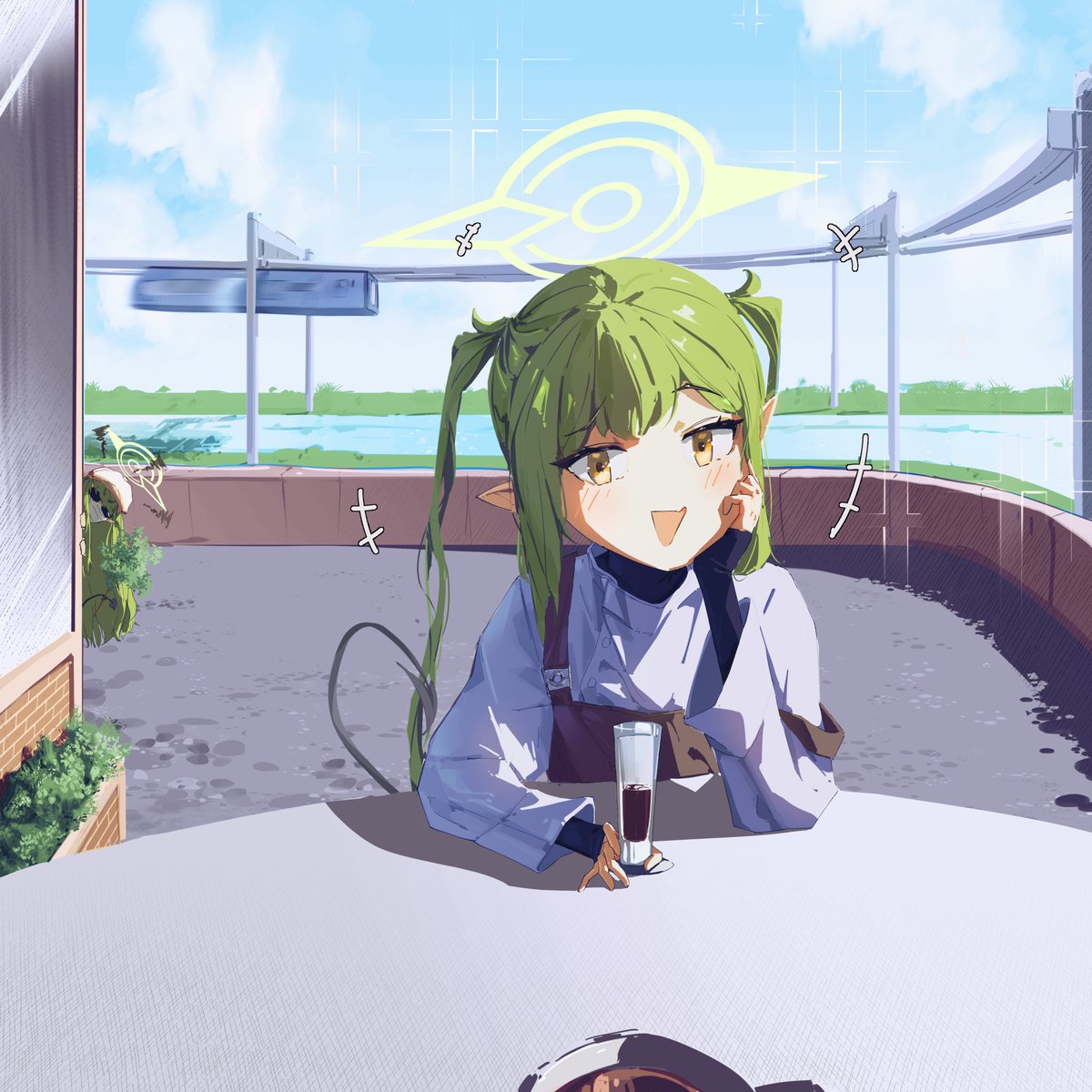 SyujinRei's tweet photo. ノゾミちゃんとデート　ｐｔ１
#ブルアカ https://t.co/GtZkEM0bjP