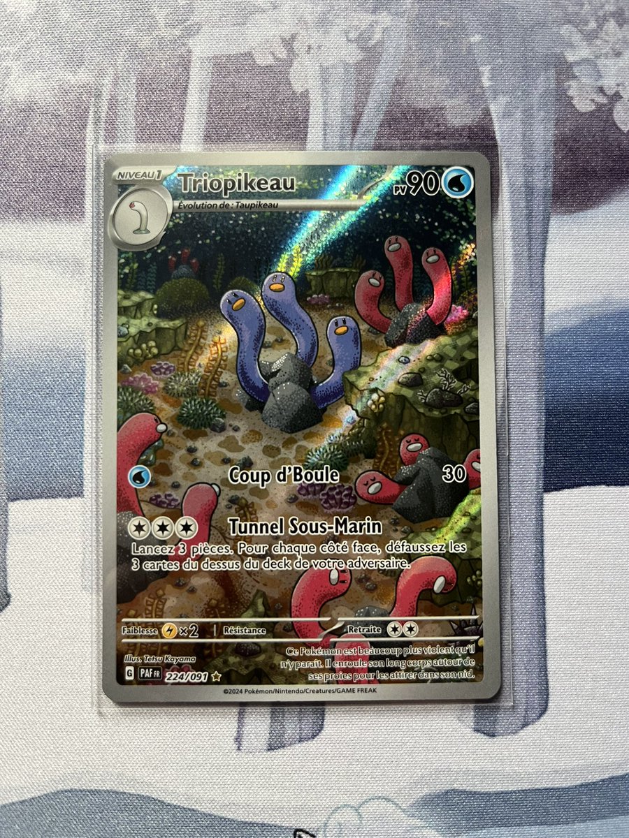 kingthorfinn's tweet image. pokédex : 28/1025

Natu Reverse (XY - Ciel Rugissant) 
AR Crabominable (EV7 - Couronne Stellaire)
AR Triopikeau (EV4.5 - Destinées de Paldea) 
AR Pohm (EV4.5 - Destinées de Paldea)