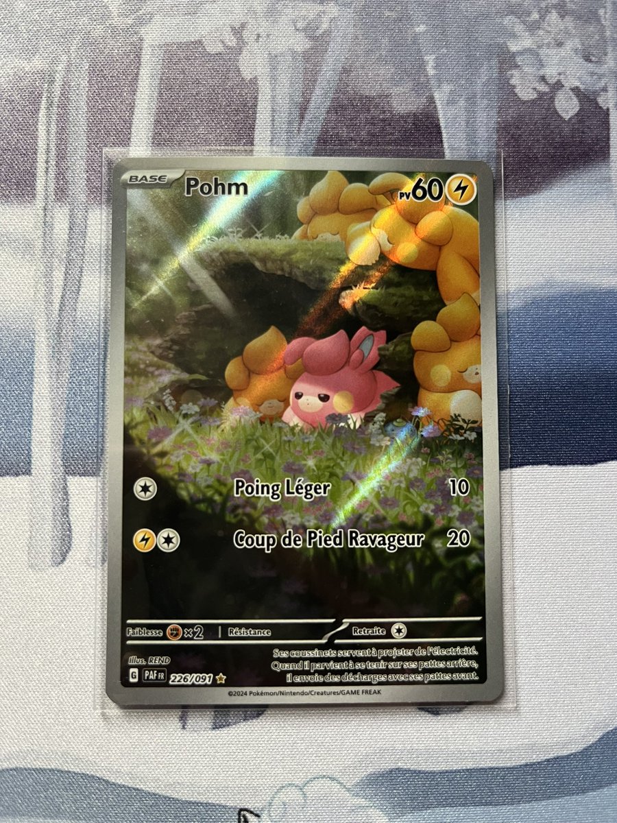kingthorfinn's tweet image. pokédex : 28/1025

Natu Reverse (XY - Ciel Rugissant) 
AR Crabominable (EV7 - Couronne Stellaire)
AR Triopikeau (EV4.5 - Destinées de Paldea) 
AR Pohm (EV4.5 - Destinées de Paldea)