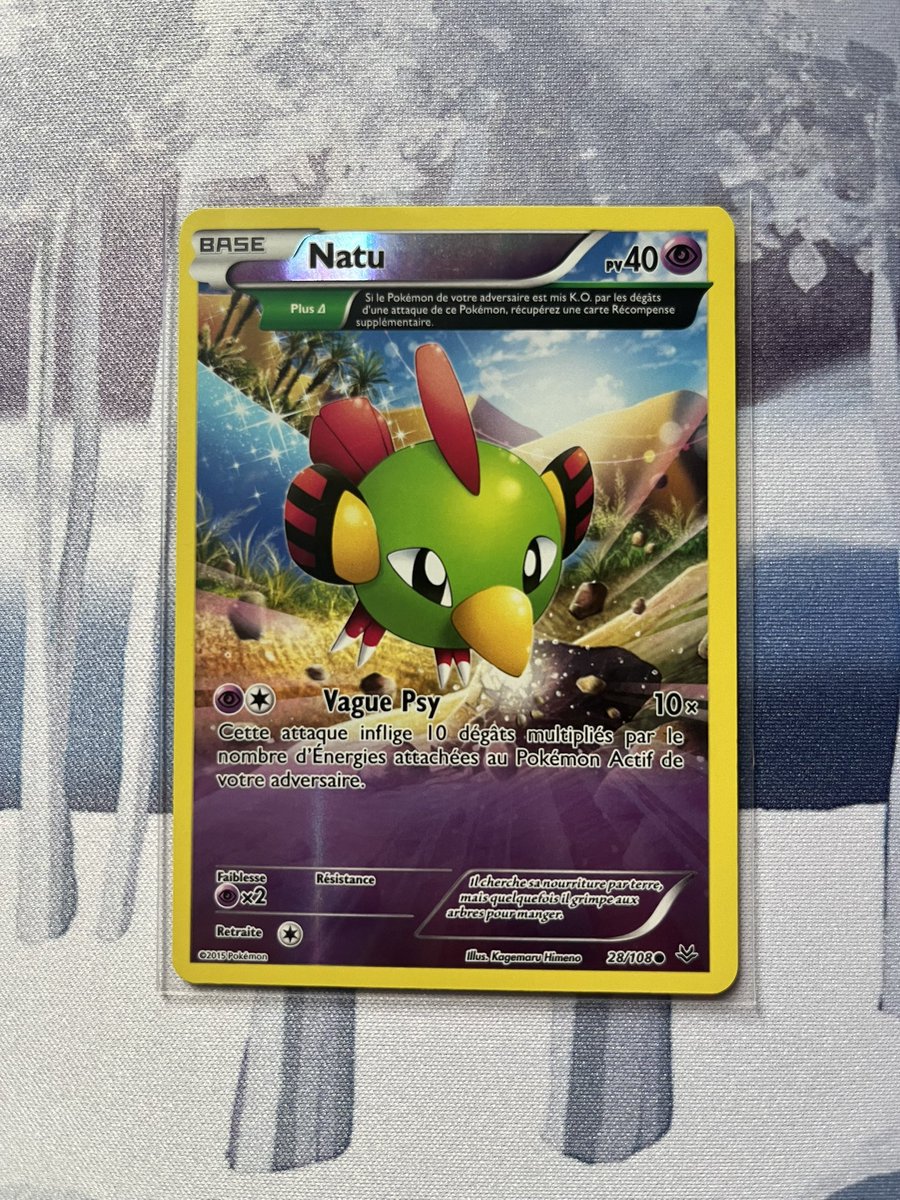 kingthorfinn's tweet image. pokédex : 28/1025

Natu Reverse (XY - Ciel Rugissant) 
AR Crabominable (EV7 - Couronne Stellaire)
AR Triopikeau (EV4.5 - Destinées de Paldea) 
AR Pohm (EV4.5 - Destinées de Paldea)