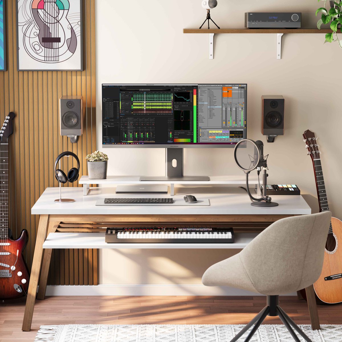 AlogicCorp's tweet image. Make multitasking feel effortless. 💼

The Edge 40” Ultrawide gives you a seamless flow with QHD clarity, 100Hz smoothness, 90W USB-C power, and a Mac-inspired finish. 🍎✨

Explore Edge 40&quot;- bit.ly/3IZGi6x

#Edge34 #ALOGICTech #WorkWider #DeskUpgrade