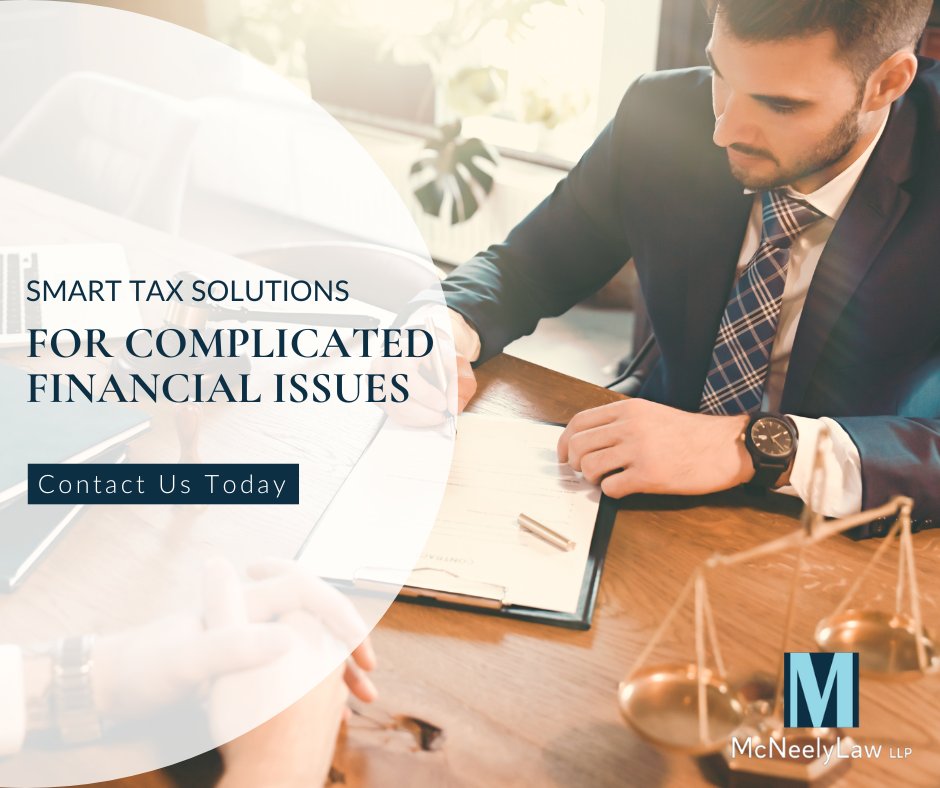 mcneelylaw's tweet image. From audits to business planning, tax law requires attention to detail. Discover how McNeelyLaw LLP helps individuals and businesses stay on track. Check out our page for more information. 
#TaxGuidance #TrustedSolutions

bit.ly/3SfSQt7