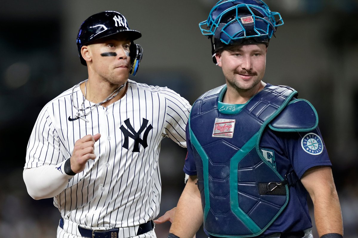 Final MLB stat leaders for 2025:

H: Bobby Witt Jr. (184)
HR: Cal Raleigh (60)
RBI: Kyle Schwarber (132)
SB: José Caballero (49)
AVG: Aaron Judge (.331)
OBP: Aaron Judge (.457)
SLG: Aaron Judge (.688)
OPS: Aaron Judge (1.144)
wRC+: Aaron Judge (205)
fWAR: Aaron Judge (10.1)