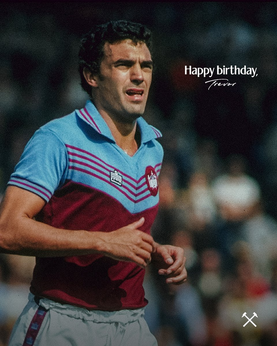 Happy birthday to Club legend, Sir Trevor Brooking 🎈