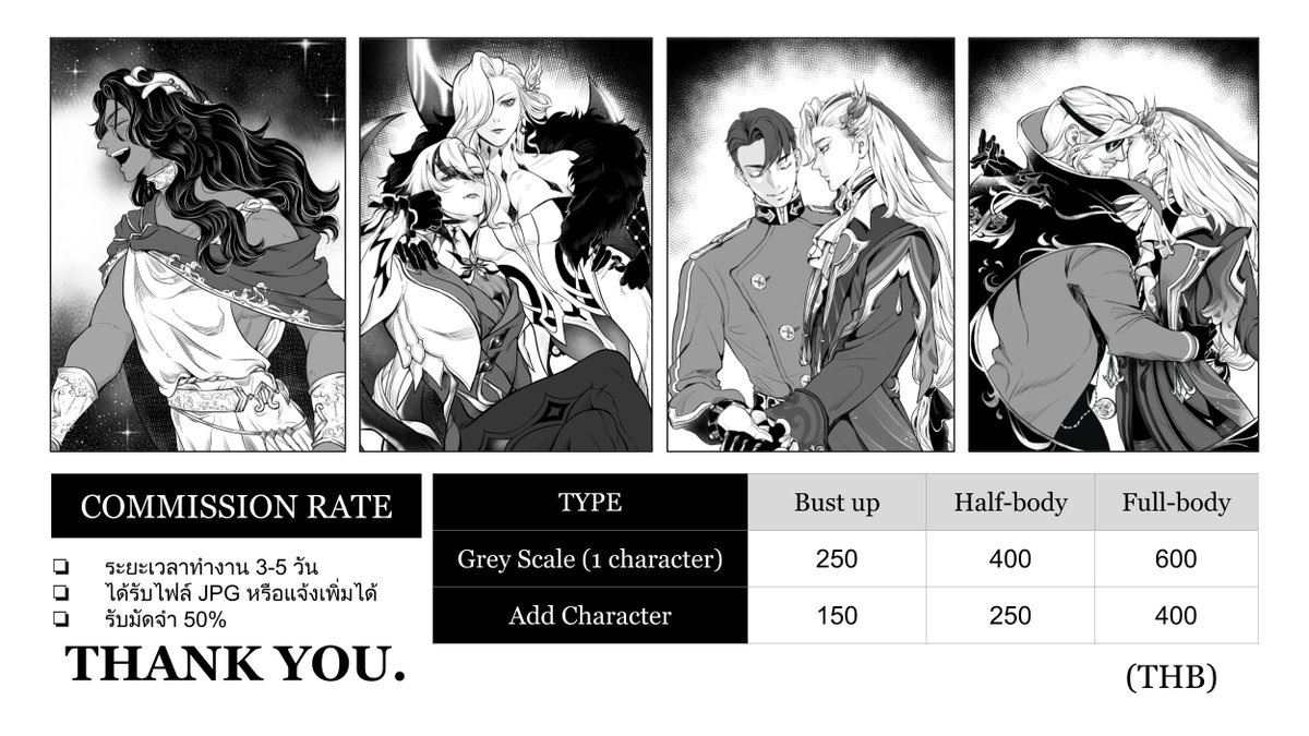 shorterx_'s tweet photo. 🏴commission open🏴

◆ เปิดรับเรื่อยๆ ไม่จำกัดคิว
◆ พื้นหลังประมาณในตัวอย่างเพิ่ม FREE
◆ สนใจสอบถาม/จองคิวได้ที่ dm  

#commissionTH #commissionsopen #รับวาดรูป https://t.co/WCVGwh3nzF
