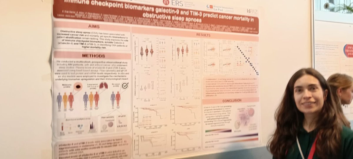Elena just presented our work at #ERS2025 in Amsterdam! 🎤👏
We're proud to share our research with the international respiratory community. 🌍🫁
#ERS #Research #Amsterdam #TeamWork