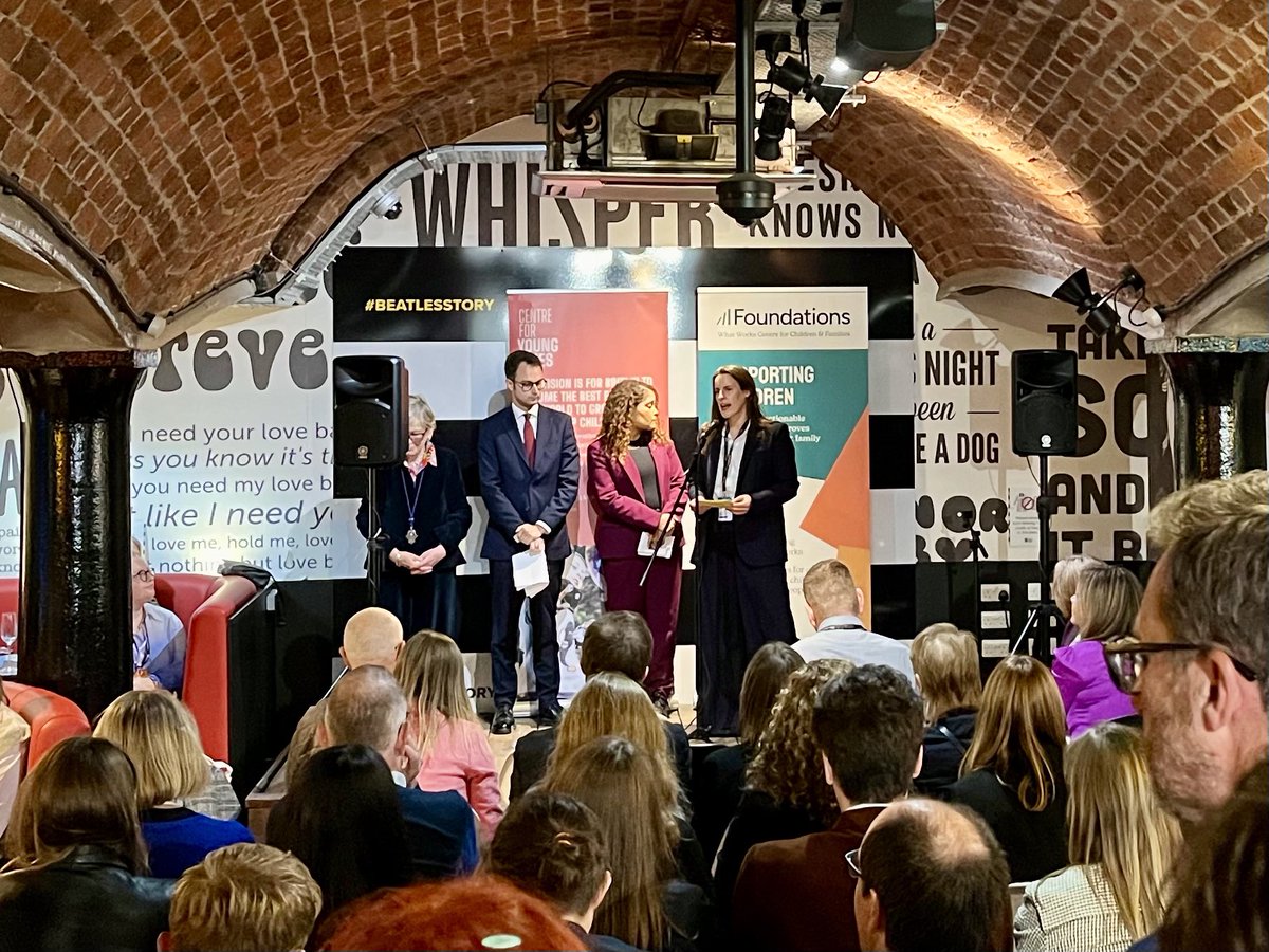 _tomjhunter's tweet photo. ⚡️ Plus an energetic drinks reception, with a call to keep children at the heart of the agenda from @jocasebourne, powerful testimony from @JoshDeanMP and @NDIronsMP, and a barnstorming speech from the indomitable Hilary Armstrong on doing more to support vulnerable families. https://t.co/wE5ngwPzPM