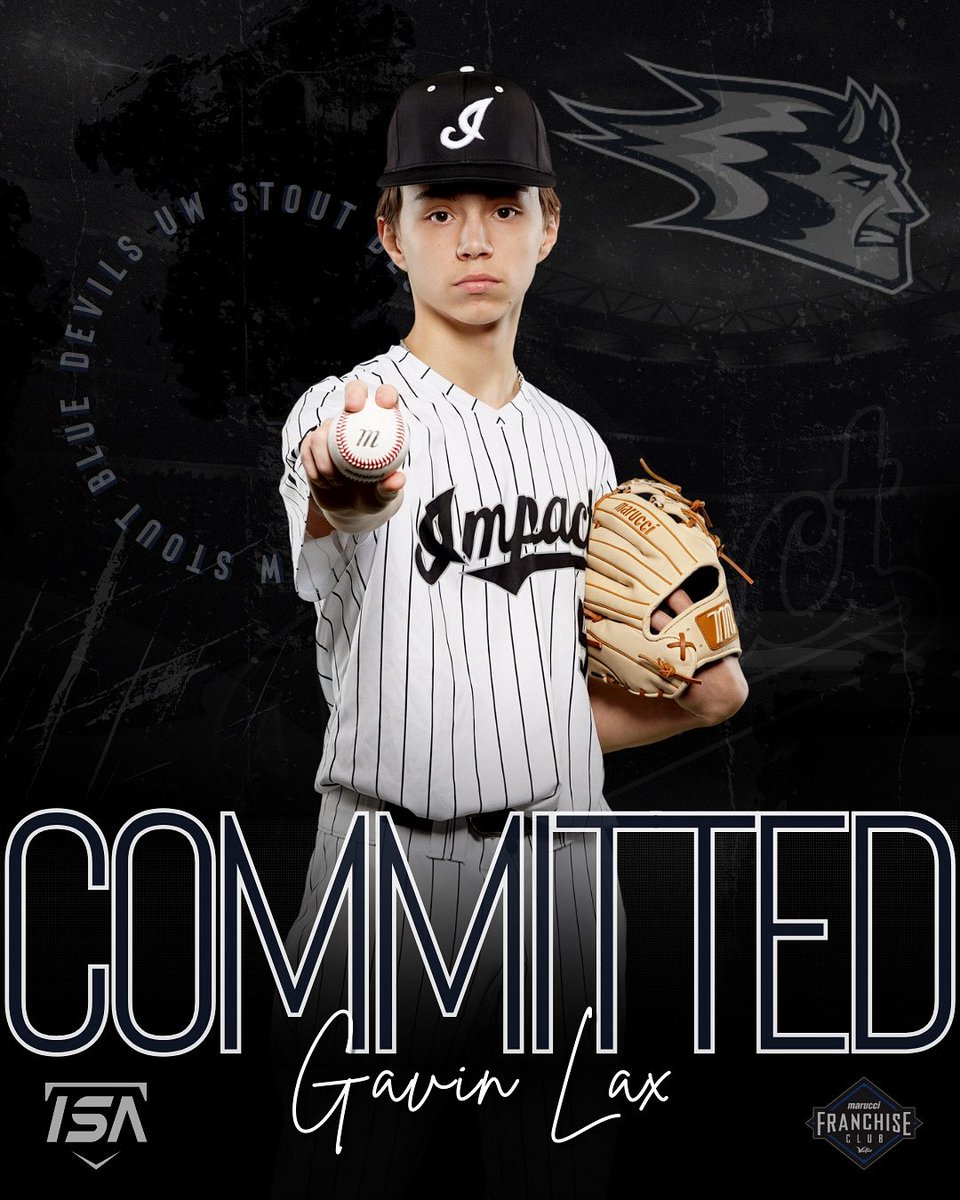 ImpactSportsGB's tweet photo. Congratulations to Gavin Lax on his commitment to UW Stout! βΎοΈππΌ
#isaproud #makeanimpact #collegecommitments https://t.co/oerhMLapwd
