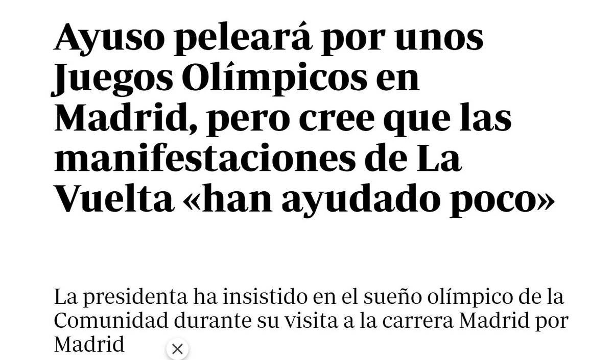 Que Ayuso tome nota de lo de Marruecos ("el pueblo quiere la caída de la corrupción") y de todo. Si ella no tiene prioridades, l<a href="/s/">『S』</a> madrileñ@s sí las tenemos y no queremos una sanidad y una educación pública degradadas para mayor beneficio de sus amigos y corruptos.