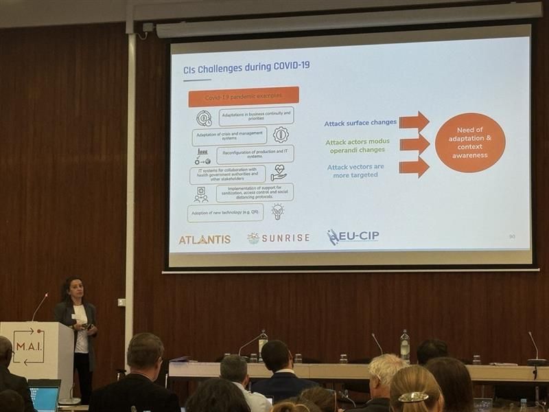 SUNRISE_Europe's tweet photo. Final Joint Event continues. Seeing innovation in action!
Live demos from #ATLANTISProject & @SUNRISE_Europe (Horizon Europe) showed how EU research turns into real solutions for protecting #CriticalInfrastructure.
#SUNRISE #ATLANTIS #EUProjects #Innovation https://t.co/dSic6RBbAI