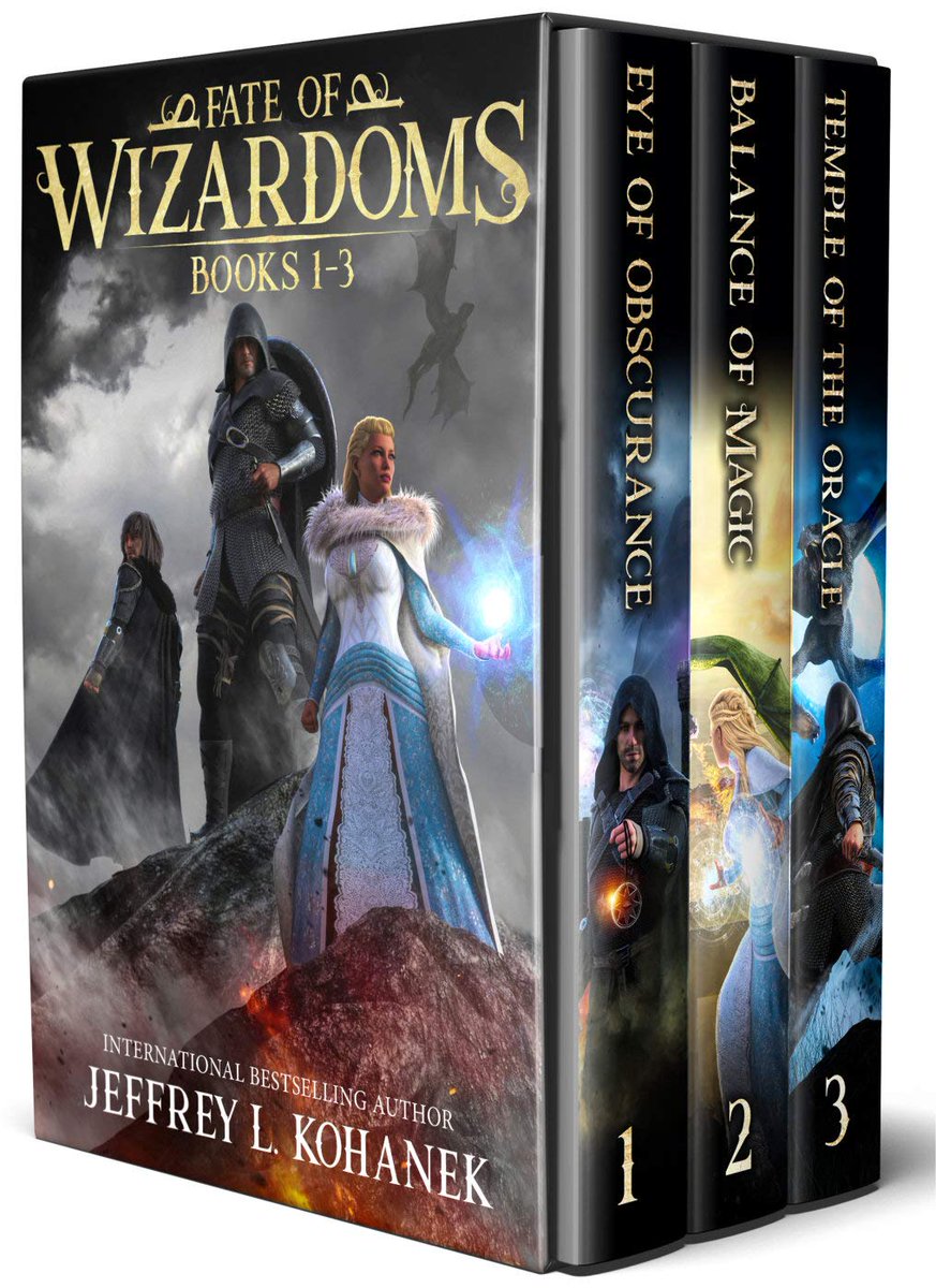 HMClarkeAuthor's tweet image. Here is the Fates of Wizardom, Books 1-3, Box set.  A fantasy adventure by Jeffrey L. Kohanek.
Get it here: books2read.com/fateofwizardom…

#Fantasybook #Fantasyseries