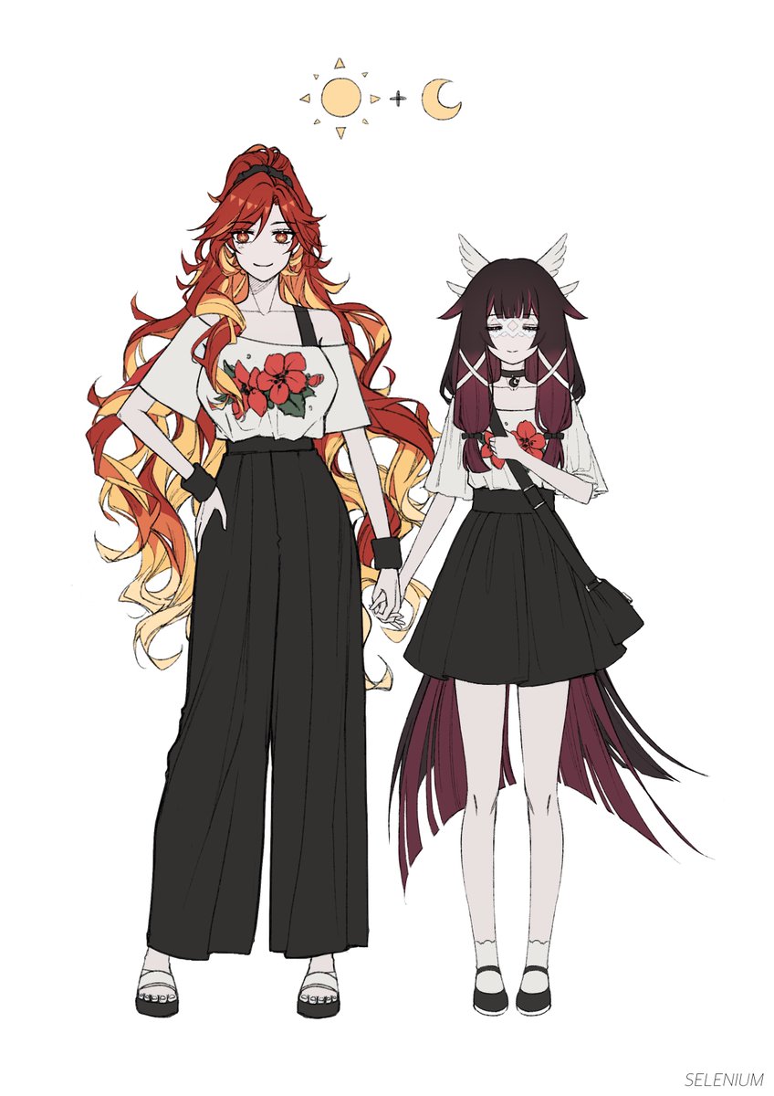 celestialsphxre's tweet image. #Mavuika #Columbina #Mavuina?
☀️+🌙

#Genshinlmpact