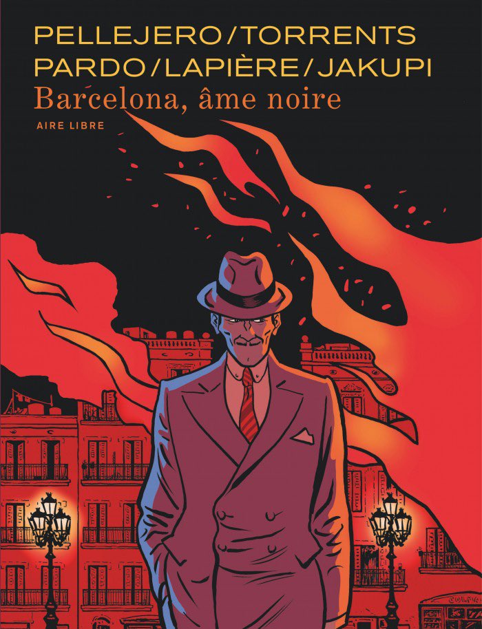 BARCELONA, ÂME NOIRE won the Atomium/Cognito award for Europe History’s graphic novel. 
It narrates Barcelona’s years under Franco.