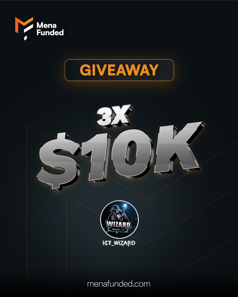 ICT_WIZARD (@ictwizard_) on Twitter photo $30,000 Challenge Account GIVEAWAY🎉
To Join:
🫴Follow: <a href="/ictwizard_/">ł₵₮_₩łⱫ₳ⱤĐ</a> & <a href="/MenaFunded/">MenaFunded</a>
🫴Like❤️ & Retweet🔁 the post
🫴Tag 4 Traders
🫴Join the Discord: discord.gg/C9fSXKx4Dc
⏳72Hrs $30,000 Challenge Account GIVEAWAY🎉
To Join:
🫴Follow: <a href="/ictwizard_/">ł₵₮_₩łⱫ₳ⱤĐ</a> & <a href="/MenaFunded/">MenaFunded</a>
🫴Like❤️ & Retweet🔁 the post
🫴Tag 4 Traders
🫴Join the Discord: discord.gg/C9fSXKx4Dc
⏳72Hrs