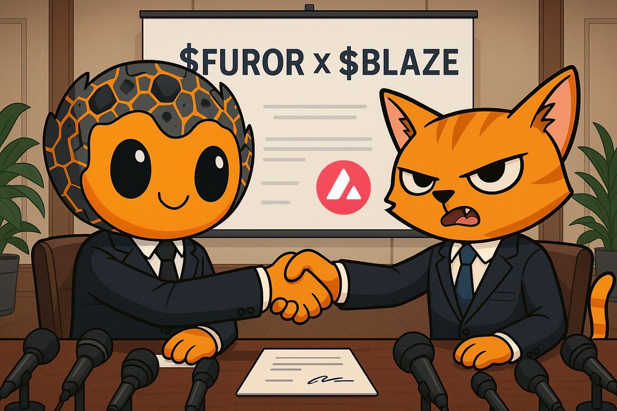 Partnership secured <a href="/blaze_stream/">Blaze</a> 

Let’s Make this one to remember, holding 1% + furor?

Please DM <a href="/Avaxbro/">Avaxbro 🔺</a> in that case