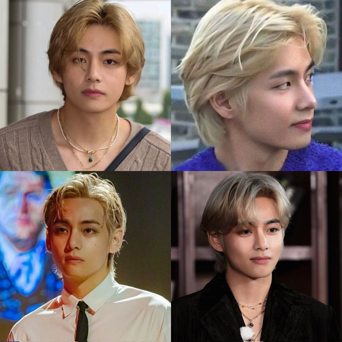 thvbicepsluvr's tweet photo. and when blondehyung makes a comeback😋 https://t.co/sWVizogbs3
