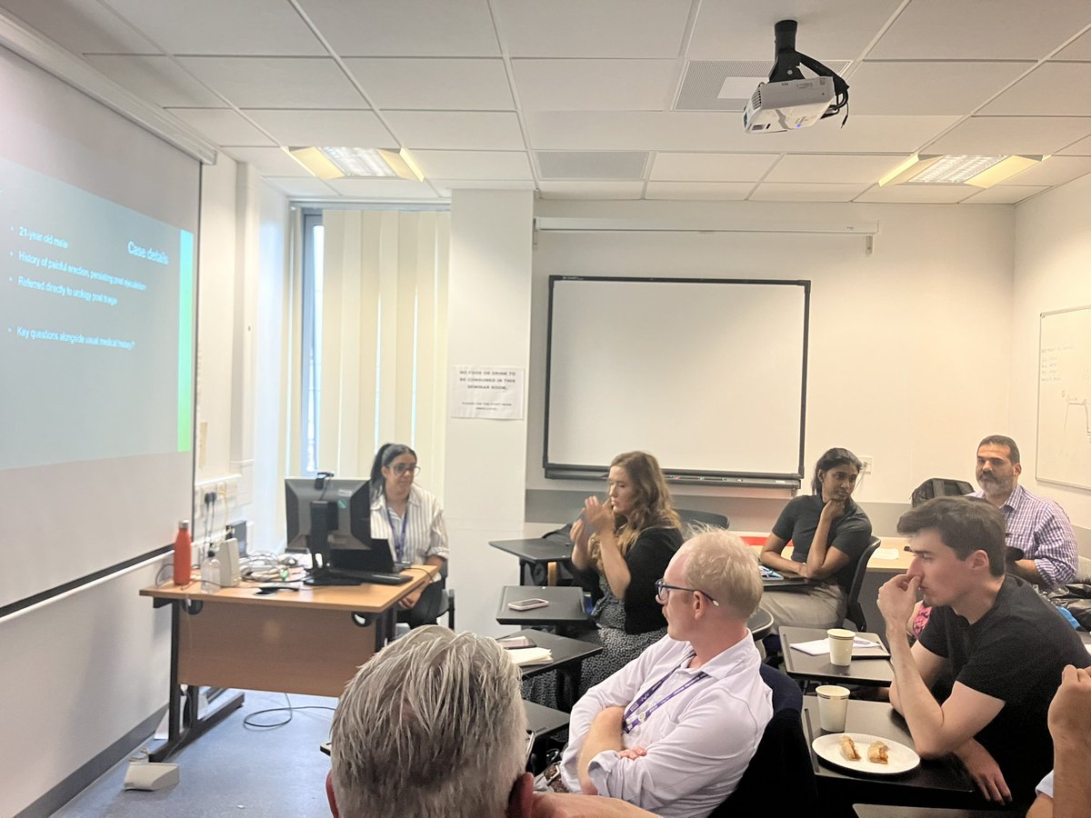 Excellent talks on all thinks penile and testicular imaging with our amazing Uroradiologist Andy McNeill <a href="/NewcastleHosps/">Newcastle Hospitals</a> and andrological emergencies from the trainees! <a href="/NEUS_Residents/">NEUS Residents</a> <a href="/NewcastleUrolo1/">Newcastle Urology</a>