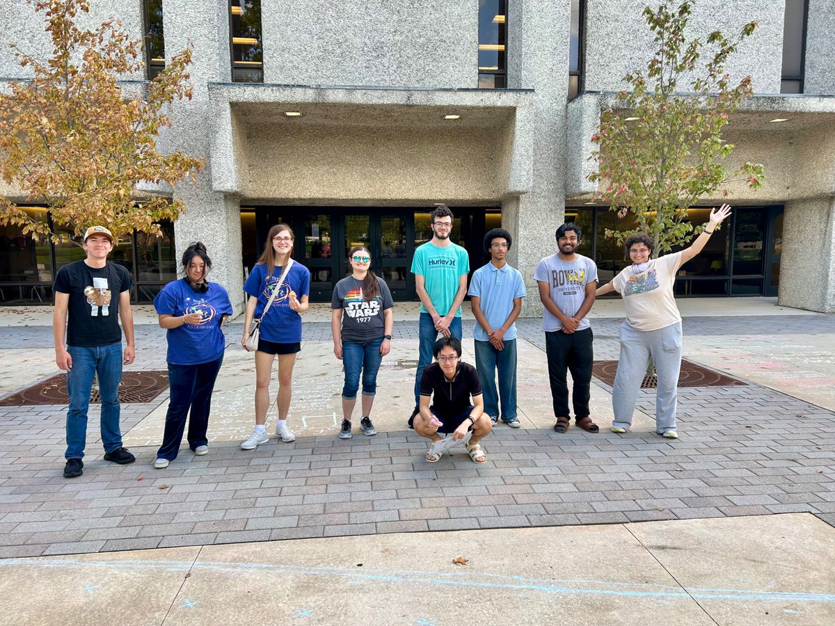 RowanMath's tweet image. Last Friday’s Proofs on Pavements event was a massive success! Lots of creative proofs from the wonderful turnout we had. Thank you to all who attended and to Math Team, AWM, WISE, and Physics &amp;amp; Astronomy Club for hosting!🦉

#RowanMathTeam
#RowanAWM
#RowanCSM