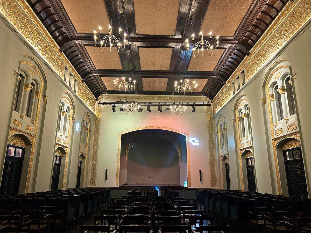 Victoria Public Hall all set to reopen after refurbishment... #Chennai #VictoriaHall 🏛️