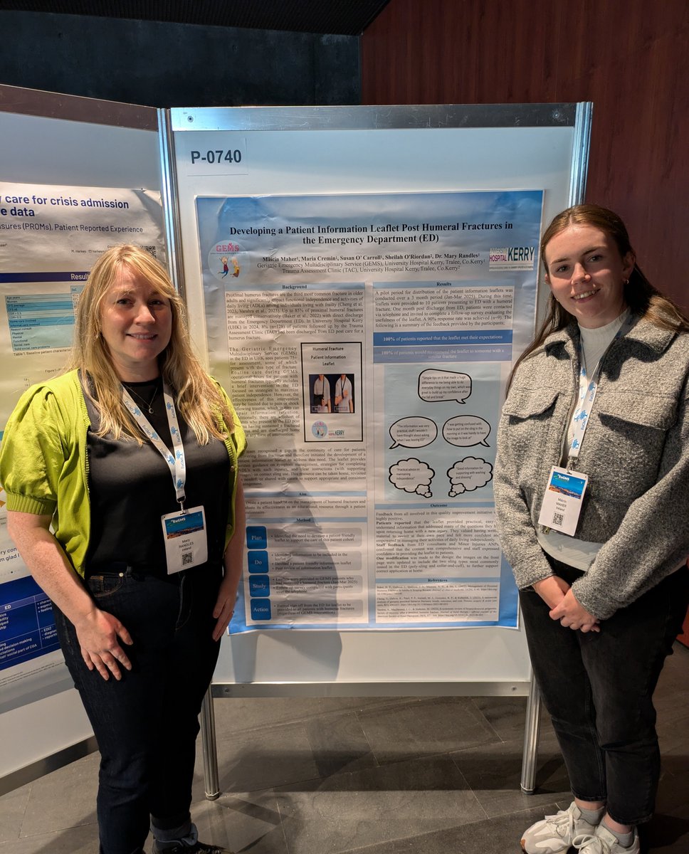 GEMS_UHK (@gemsuhk) on Twitter photo Well done to our Clinical Lead and Geriatrician Dr.<a href="/maryannrandles/">Mary Randles</a>, our former SpR Joshua and our OT Máirín who show cased some of our recent work and quality improvement initiatives at EuGMS last week in Reykjavik. Great networking event <a href="/hospital_kerry/">University Hospital Kerry</a> #EuGMS2025 Well done to our Clinical Lead and Geriatrician Dr.<a href="/maryannrandles/">Mary Randles</a>, our former SpR Joshua and our OT Máirín who show cased some of our recent work and quality improvement initiatives at EuGMS last week in Reykjavik. Great networking event <a href="/hospital_kerry/">University Hospital Kerry</a> #EuGMS2025