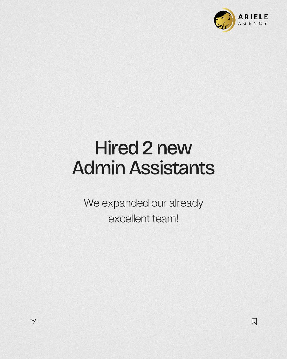 ArieleAgency's tweet photo. Thanks for the memories, September!

We're thankful for clients who trust us.
Let's finish strong and make Q4 count!

#ArieleAgency #ExecutiveSupport https://t.co/5B9u2hsFex