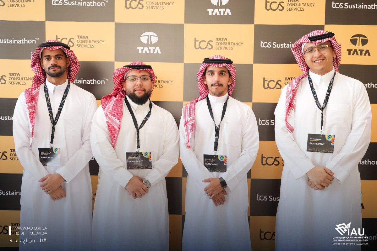 نفخر بتحقيق طلبة #كلية_الهندسة من قسم الهندسةالميكانيكيةوالطاقة عبدالله الحربي، حسين الرزق على المركز الأول في هاكاثون TCS Sustainathon بمشاركة 400 فريق حول المملكة، بمشروع مبتكر يعمل بالطاقة الشمسية والذكاء الاصطناعي لتحسين الزراعة الصحراوية.

#جامعة_الإمام_عبدالرحمن_بن_فيصل