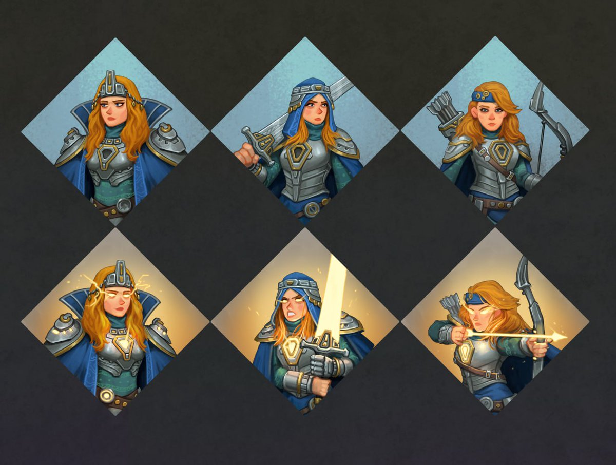 psirens_game's tweet photo. In our game you have to charge your creatures with golden energy so that they could attack and use their abilities. #indiegames https://t.co/TExiGRDbbR
