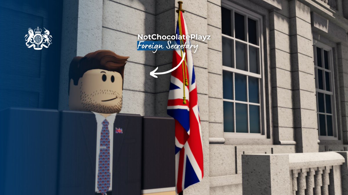 🌎NotChocolatePlayz becomes Secretary of State for Foreign &amp; Commonwealth Affairs.

🖇️drive.google.com/file/d/1dK0NhF…