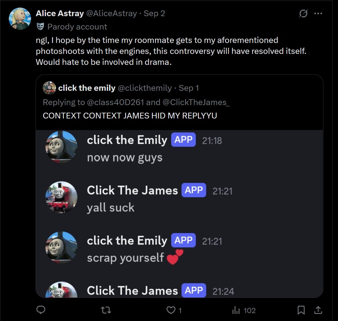 Alice Astray tweet media