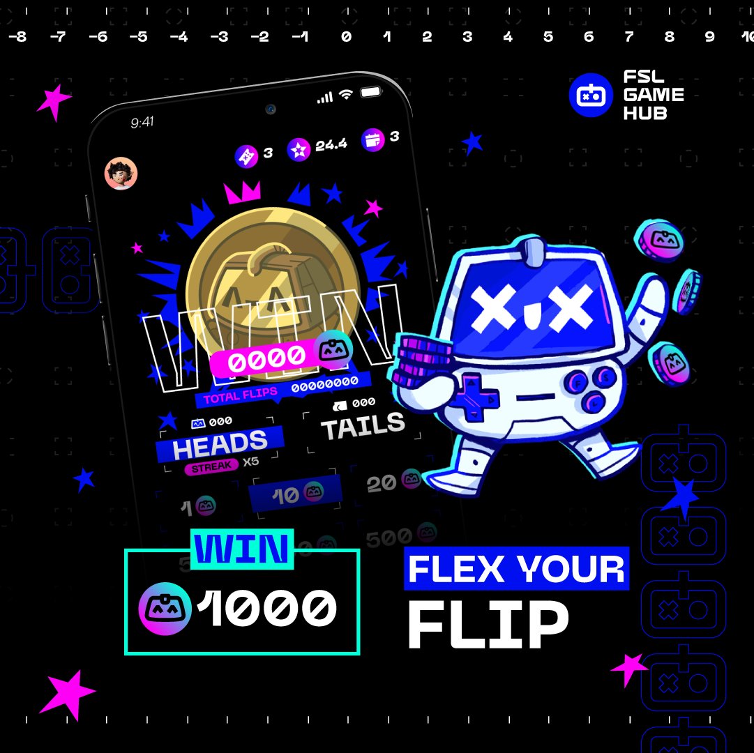 ⭐ WEEKLY FLEX TIME! ⭐

This week’s challenge:
📸 Flex your Flipping Stars B$ winnings screen

💥 You could win 1,000 B$

To enter:
1️⃣ Follow <a href="/FSLGameHub/">FSLGameHub</a>
2️⃣ Like and Repost
3️⃣ Drop your screenshot in the comments

📅 Ends: Oct 3rd
🎯 Winner picked randomly

Think you’ve got the