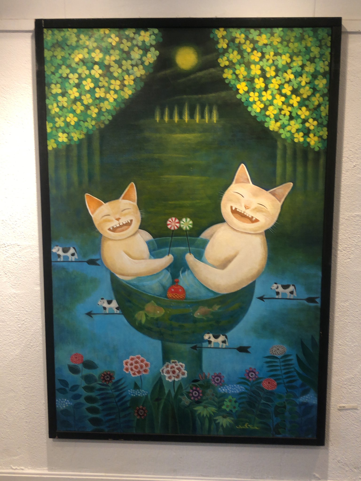 多田すみえ【猫の集まり】lithograph 多田すみえ (@fukuneko5) / X