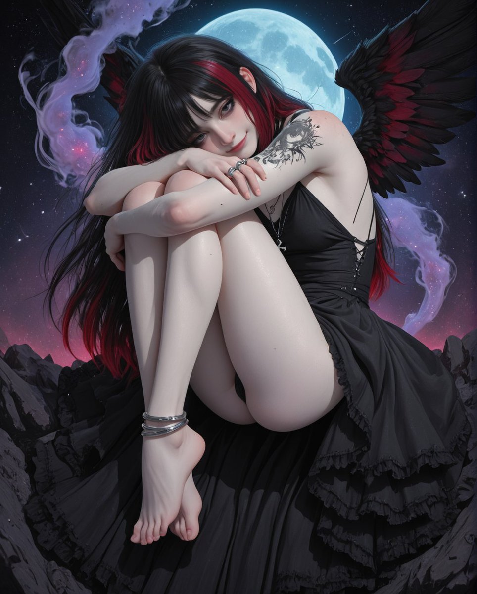 Ai_Gaz's tweet photo. 🌠 This week’s #SerinaSaturdayChallenge
Unveil #TheCelestial ✨🪐

This is my entry for this Challenge.
Thank you very much @Serina__L  for the invitation!!

I would like to invite you to participate. 🖤
@CrimsonVeilX 
@sasha_yop 
@JAZ_GIA 
@ChrisLost13 https://t.co/hGIm3g8eB3
