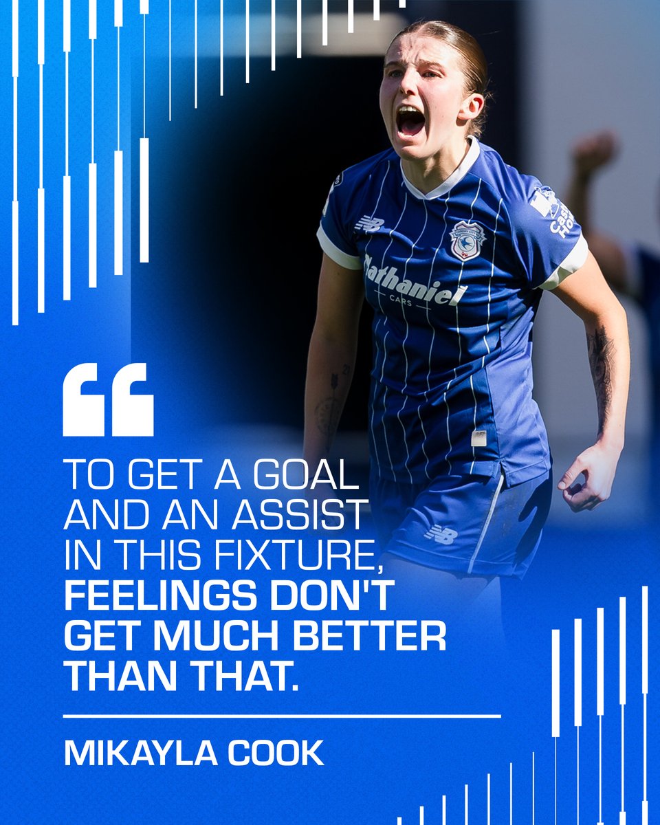 CardiffCityFCW's tweet photo. What a player 🤩

#CityAsOne | @mikaylacook99 https://t.co/tAnyIoIdeZ