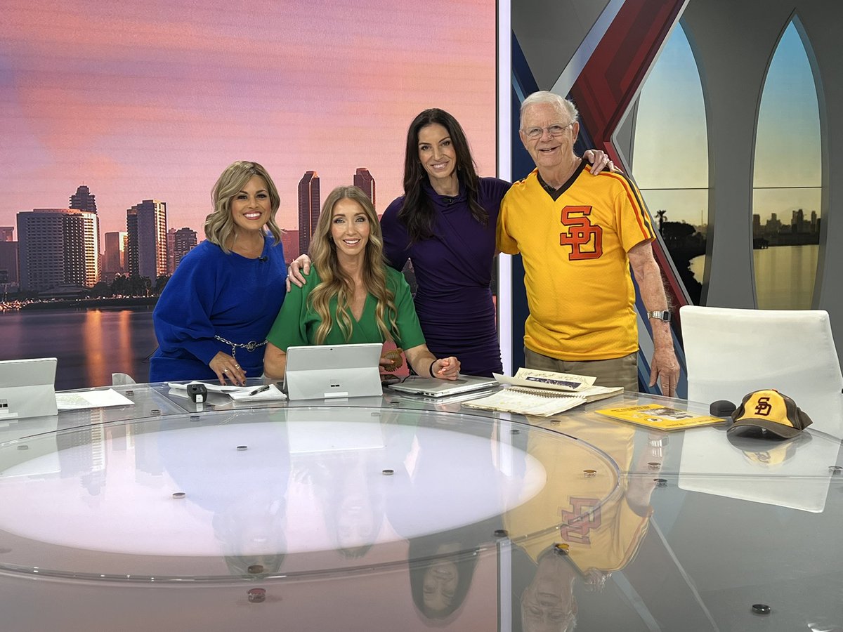 Much love to Bob Chandler! Go Padre’s! <a href="/Padres/">San Diego Padres</a> <a href="/HeatherLakeFox5/">Heather</a>