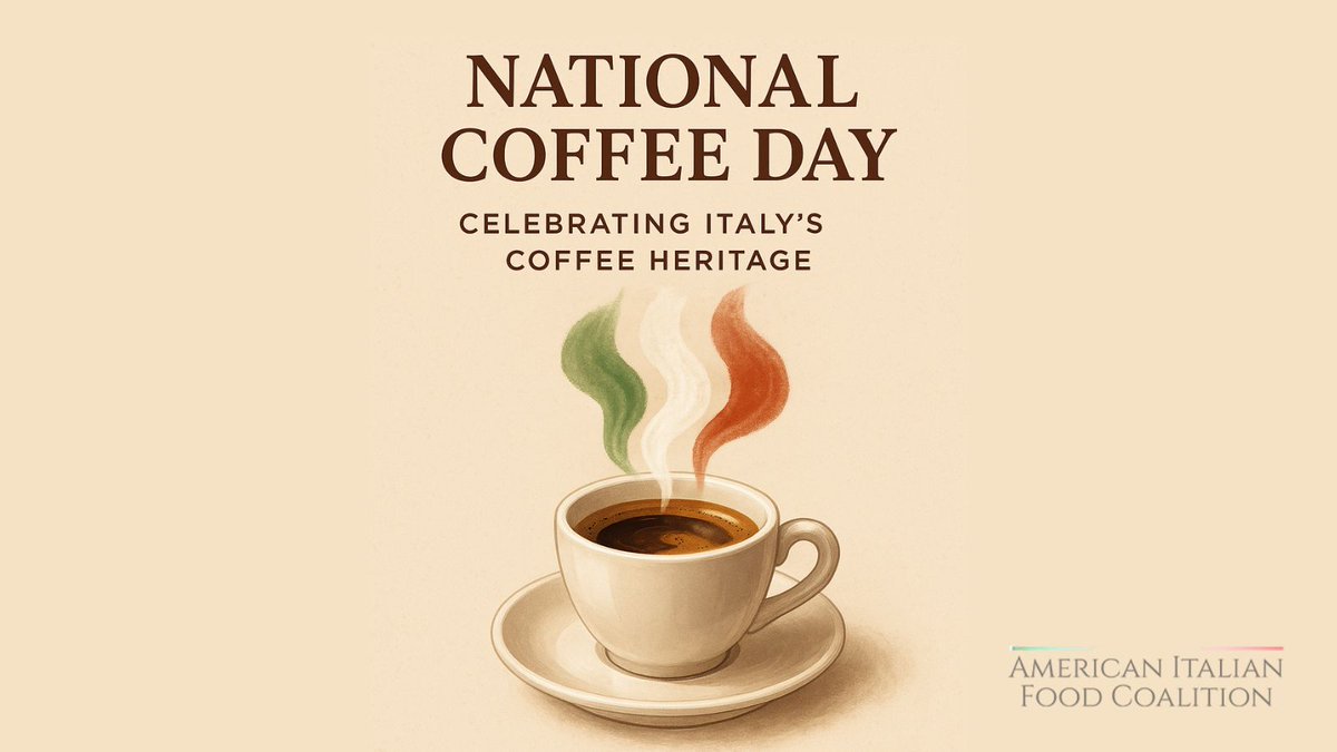 🇮🇹☕ Happy National Coffee Day!
Italian roasted coffee is more than a drink—it’s a tradition. Raise your cup with us today!
#NationalCoffeeDay #ItalianCoffee