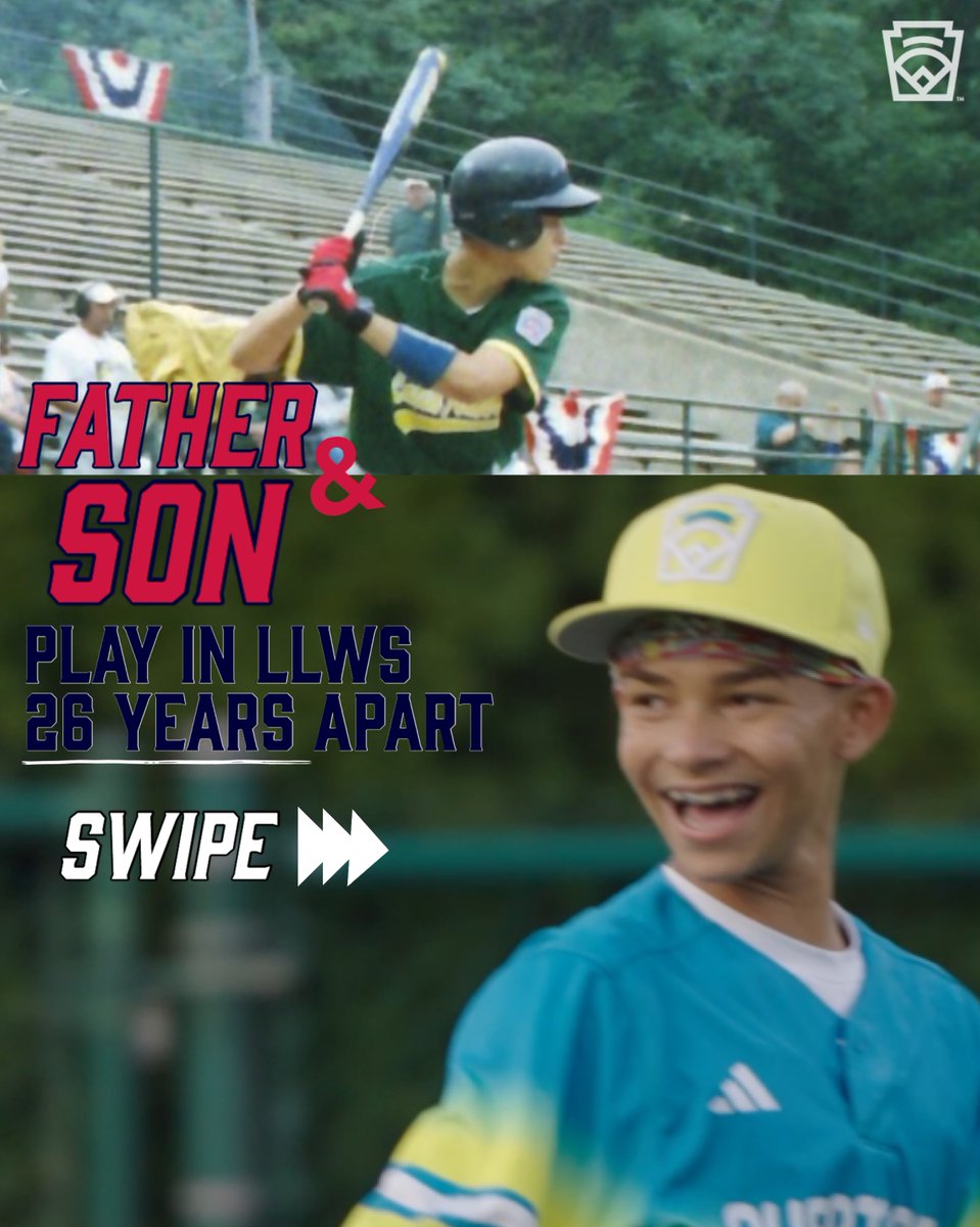 LittleLeague's tweet image. Like father, like son! For the Casanovas, participating in the #LLWS isn’t just a dream, it’s a tradition! 🇵🇷

#HispanicHeritageMonth