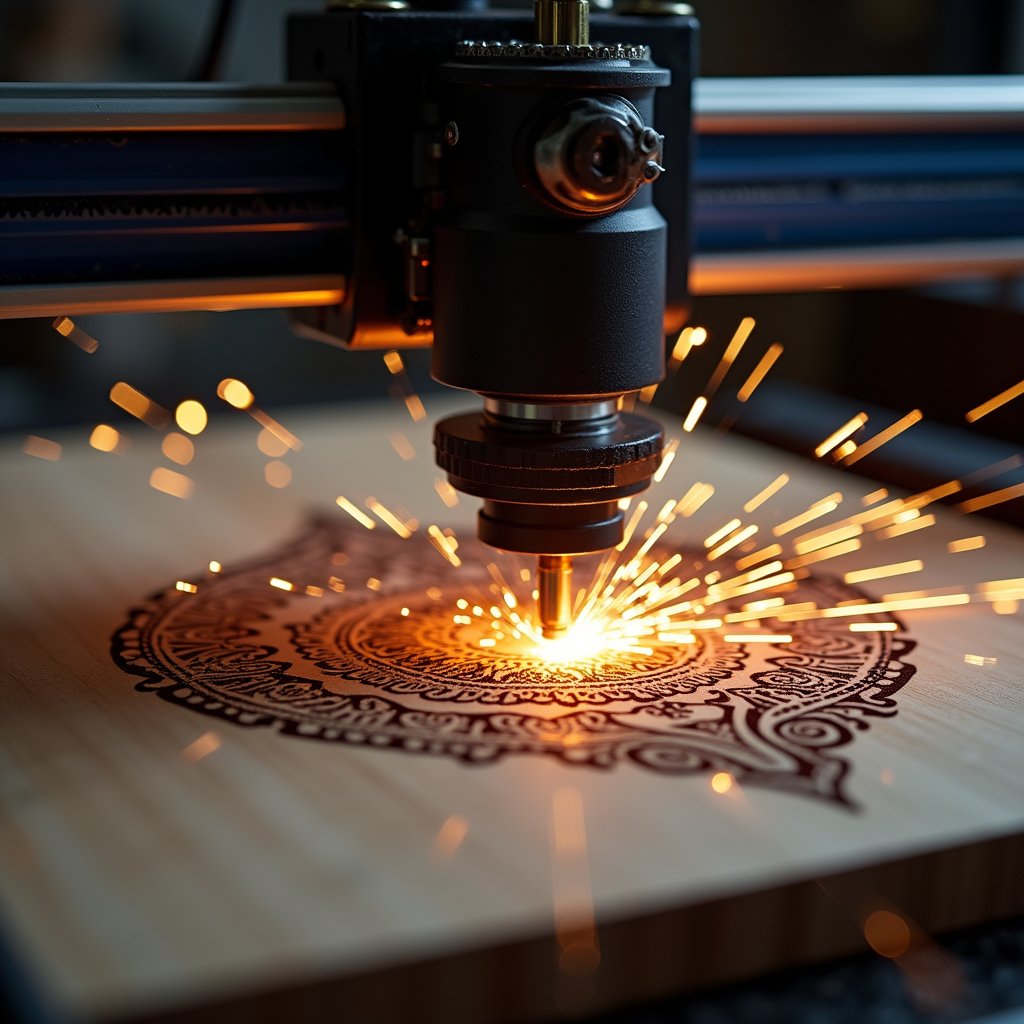 Utman43's tweet image. Elevate your creativity with laser customization! Discover techniques that add a unique touch to gifts or projects. Ready to master the art? Check out WondraCraft now! wix.to/hvyvbBh #LaserArt #CreativeProjects