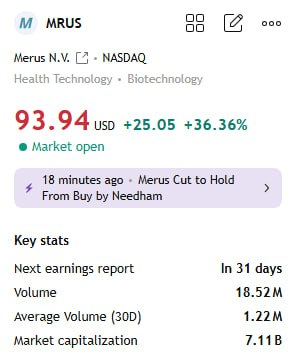 fta360's tweet photo. $MRUS 💥 $93.99 | Breakout $101.00
$DWTX 📈 $7.49 | Breakout $12.00
$JFB ⚡ $11.03 | Breakout $15.00
💡 Team is making crazy profits! Future buy/sell points shared live on WhatsApp.
📲 WhatsApp: https://t.co/VpMTeY1NJd
#USStocks #PotentialStocks #TradingSignals #WhatsApp https://t.co/0LXVLJm0R0