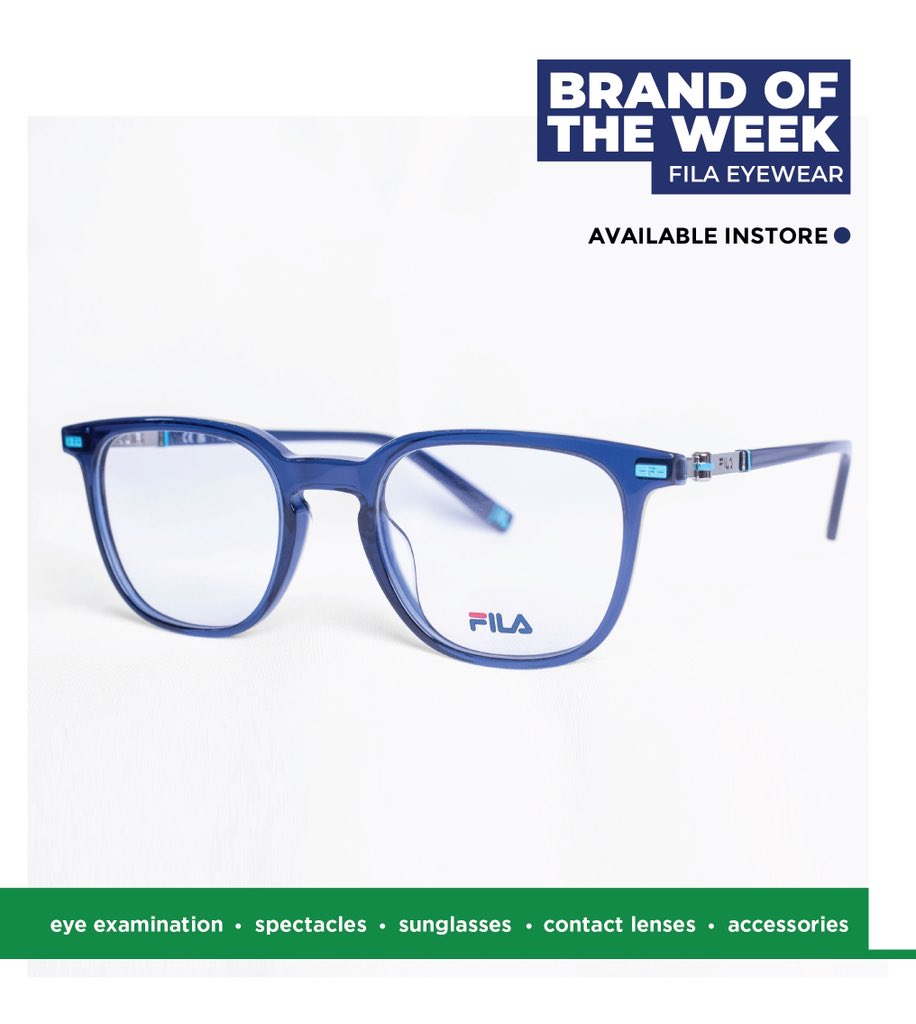Brand of the Week: FILA Eyewear 🔥
Sporty. Stylish. Timeless. Step up your look with FILA frames— instore at Optinova Eyecare. Come try them on today!