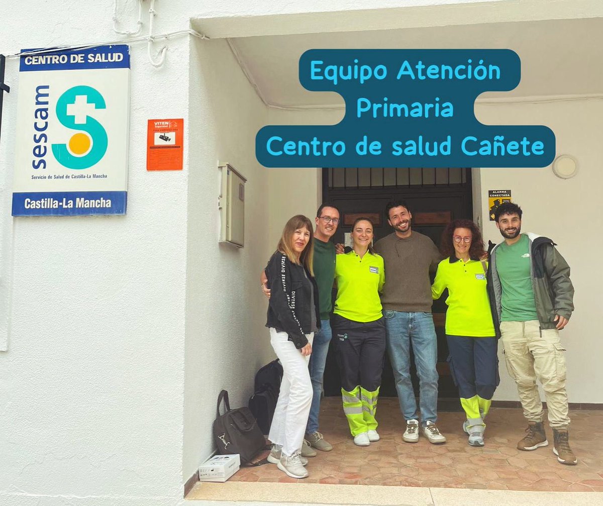 enfermerasbpso's tweet image. Que gran mañana con el equipo del Centro de Salud de #Cañete compartiendo sobre #buenaspracticas #bpso en #cesaciontabaquica #tobaccocessation en #atencionprimaria 👏👏Lujazo de profesionales implicados con la salud de los #paciente ‼️Gracias 🙇‍♀️
@excelenciaencu1 @cuencasanidad