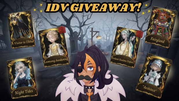 In celebration of 2k Followers on Twitch, going to be hosting a giveaway! 1 Lucky Winner will receive one of these S Tier Shop Costumes! Winner will be announced on October 8th during stream 11pm CST.

✦ Like + RT + Follow ✦

#idv #identityv #vtuber